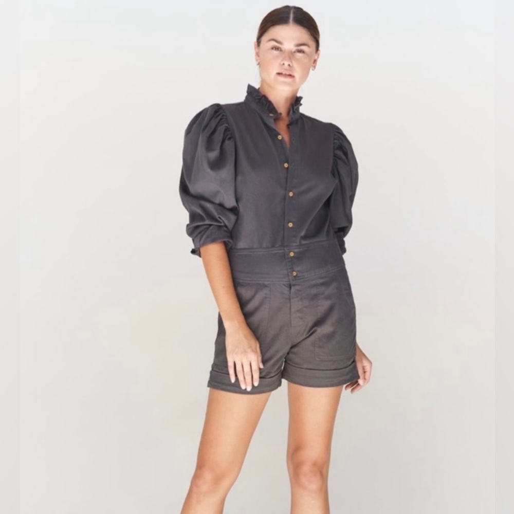 Acacia Liam Romper/Jumper Size Small Dark Grey